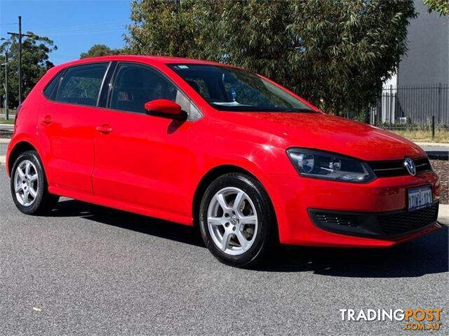 2012 VOLKSWAGEN POLO 77TSICOMFORTLINE 6RMY12,5 HATCHBACK