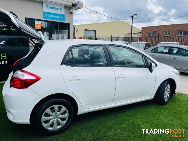2010 TOYOTA COROLLA ASCENT ZRE152R MY11 5D HATCHBACK
