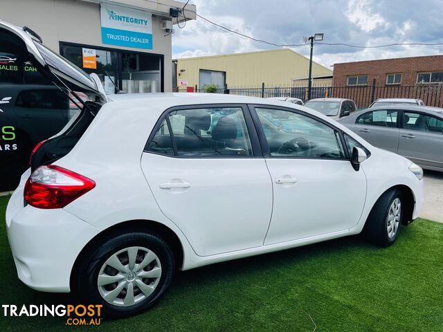 2010 TOYOTA COROLLA ASCENT ZRE152R MY11 5D HATCHBACK