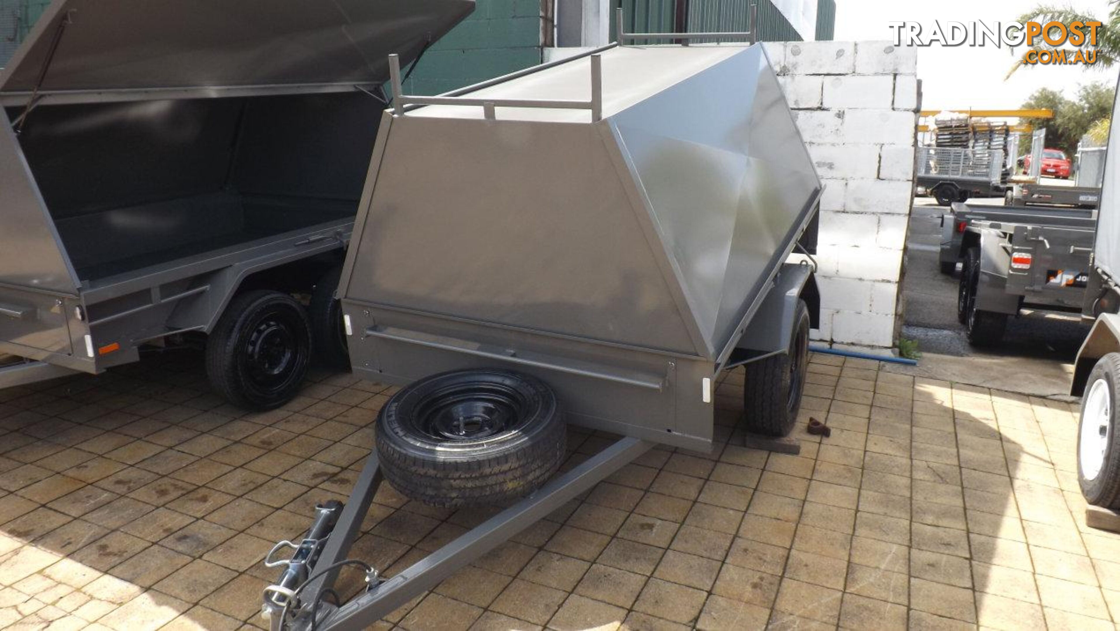 7x4 Tradesman Trailer from John Papas Trailers. Australian Made.