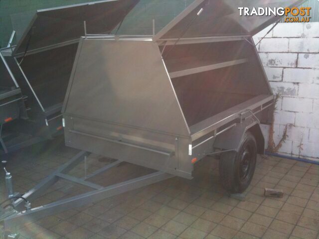 7x4 Tradesman Trailer from John Papas Trailers. Australian Made.