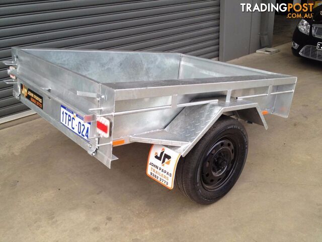 6x4 h/duty trailer Galvanised from John Papas Trailers