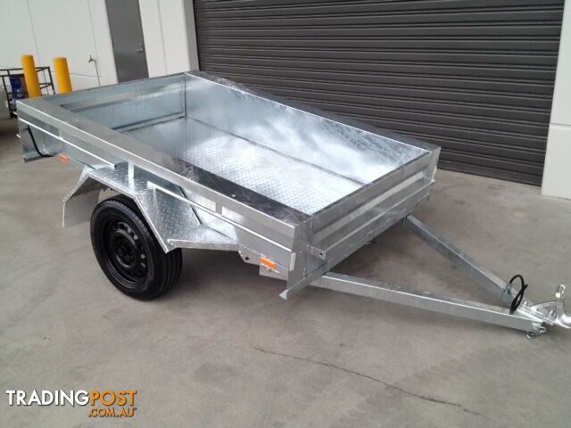 7x4 H/Duty Trailer Galvanised trailers from John Papas Trailers