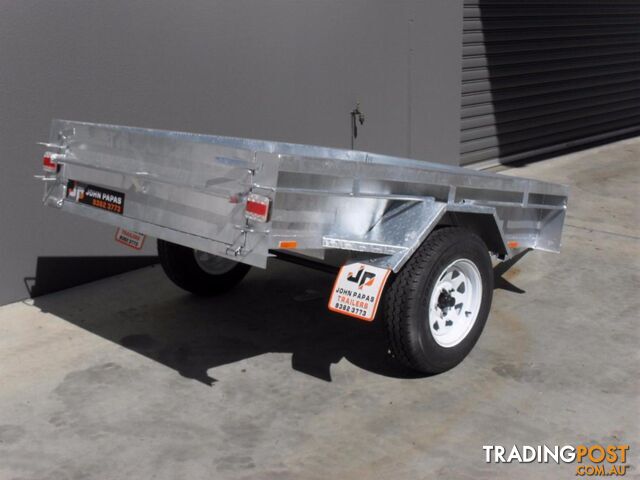 7x4 H/Duty Trailer Galvanised trailers from John Papas Trailers