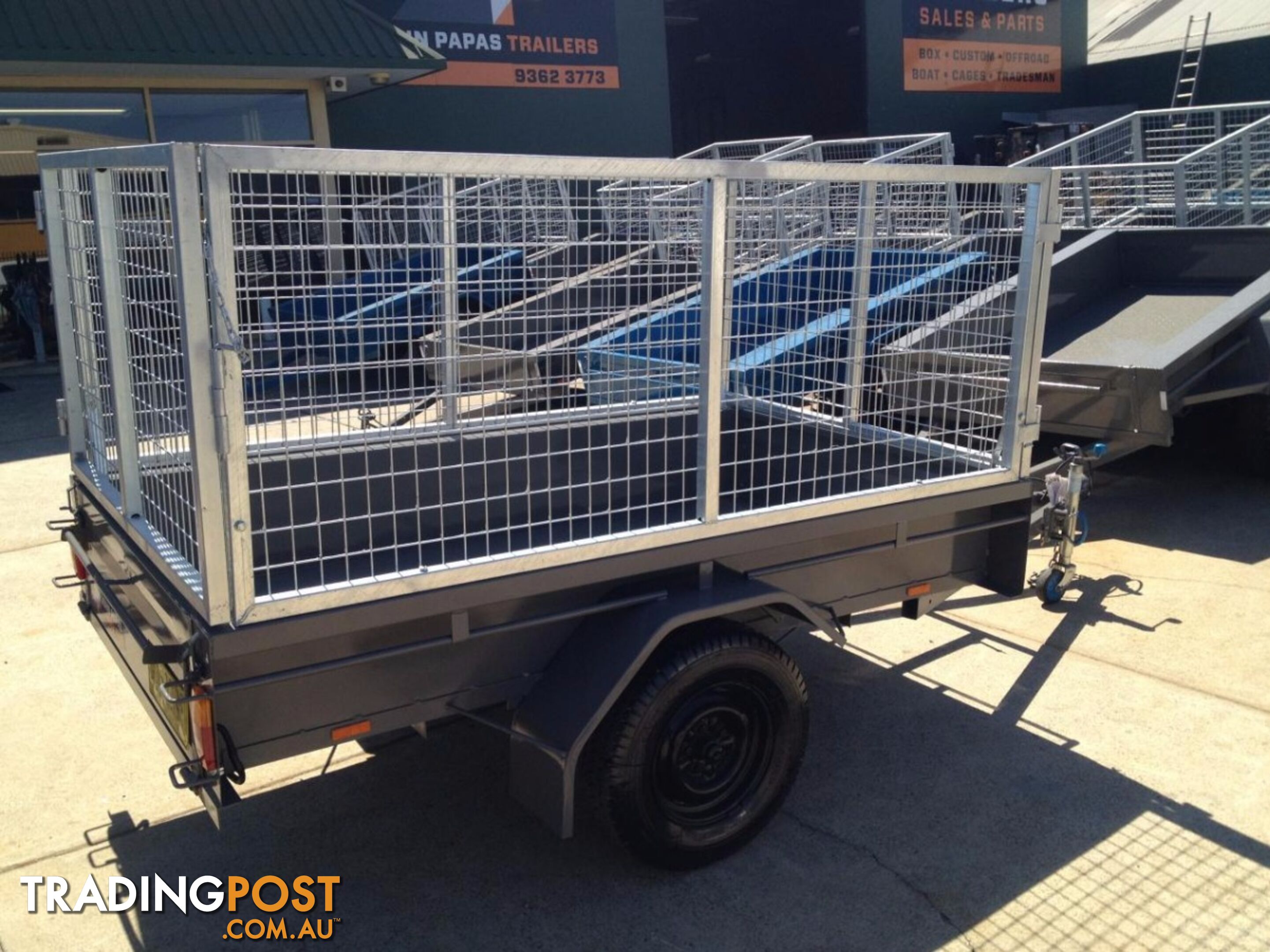 Trailers from $710 at John Papas Trailers.