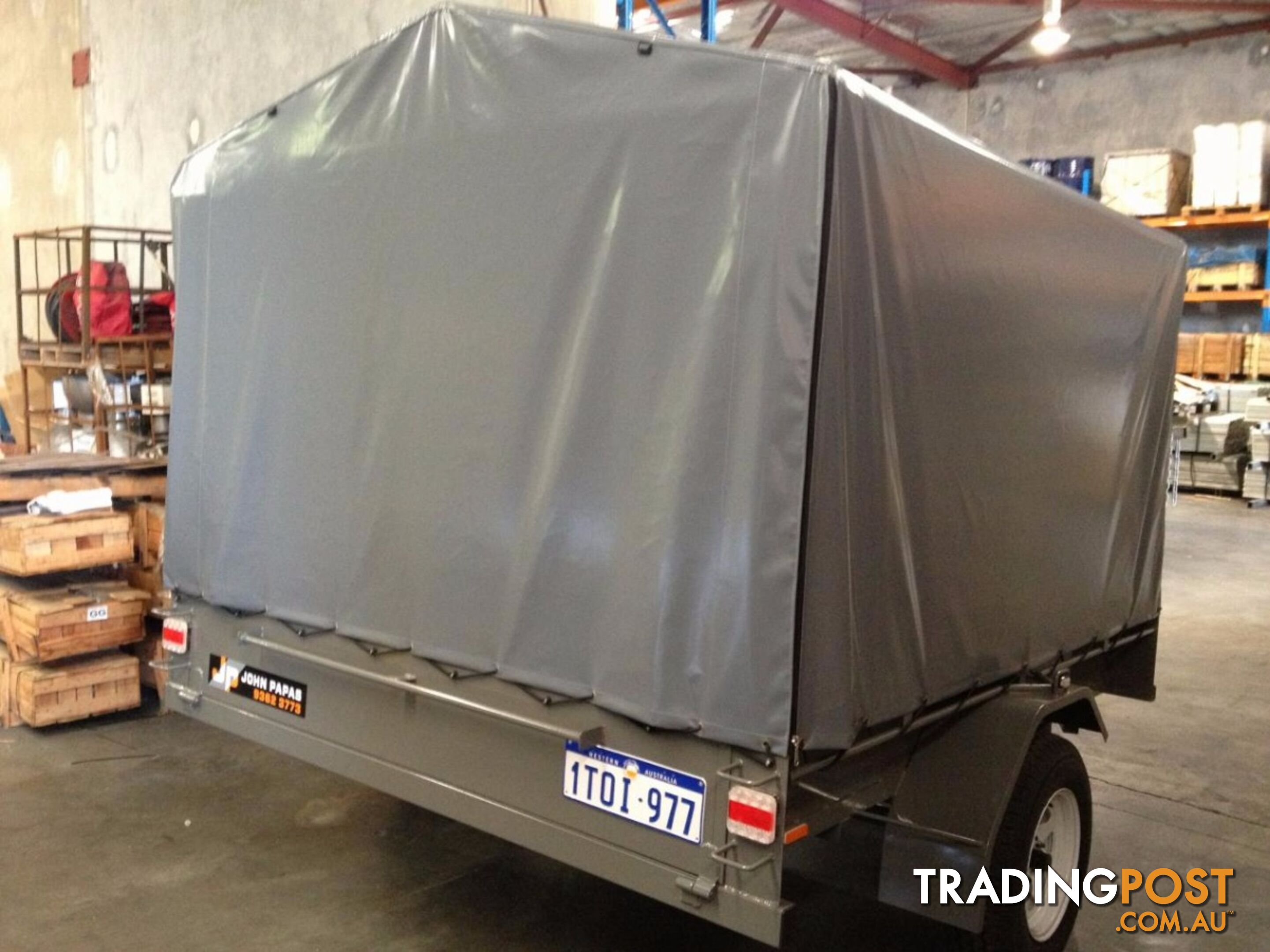 Trailers from $710 at John Papas Trailers.