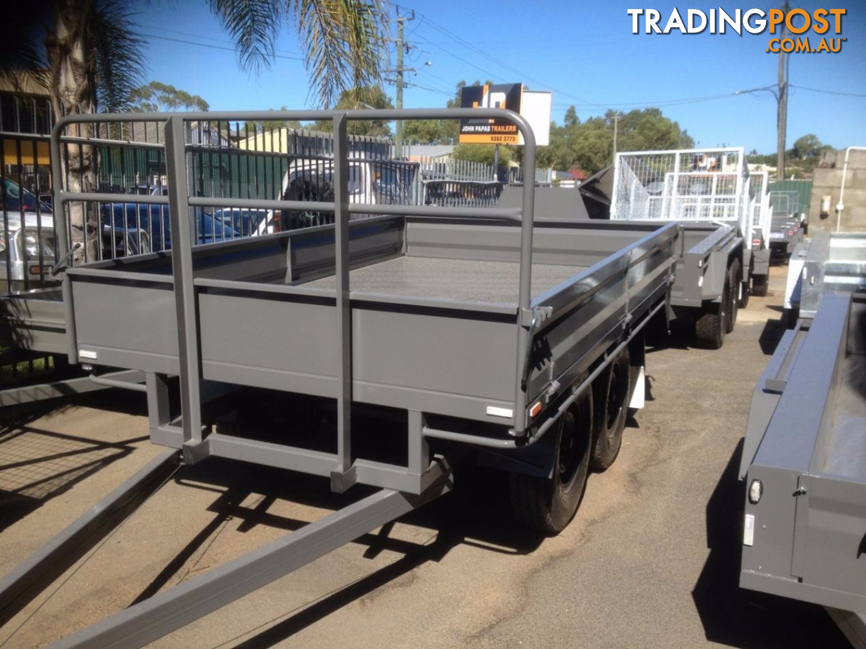 Trailers from $710 at John Papas Trailers.