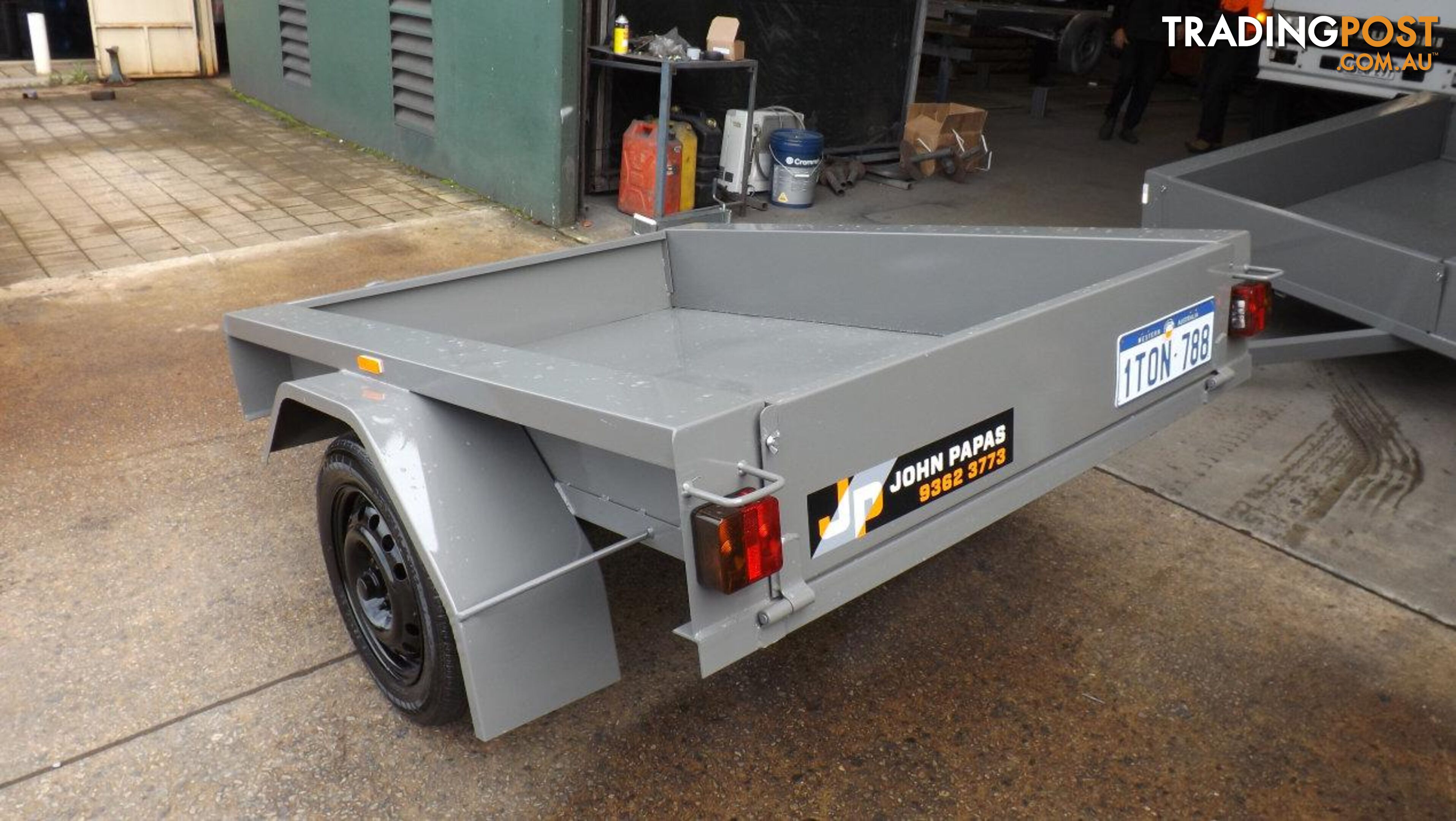 Trailers from $710 at John Papas Trailers.