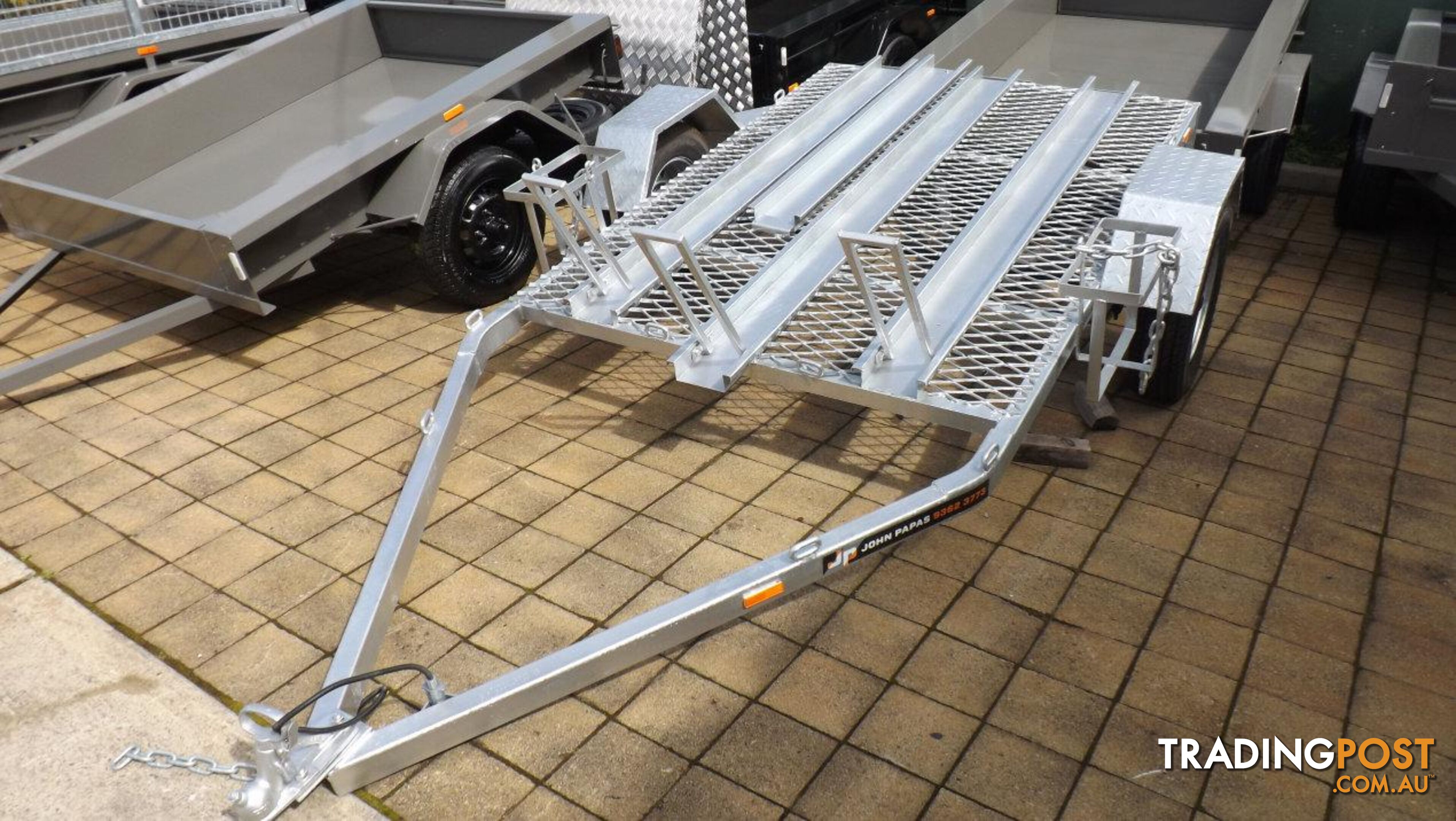 Trailers from $710 at John Papas Trailers.