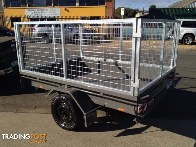 8x5 H/Duty single axle trailer. Australian Made.