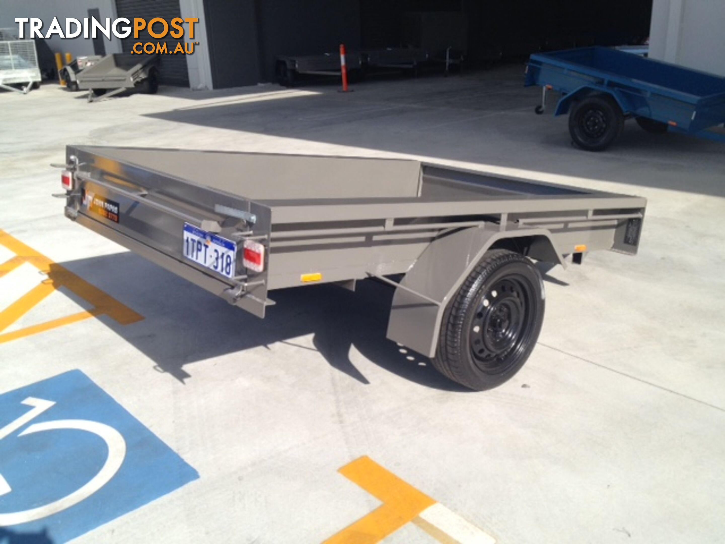 8x5 H/Duty single axle trailer. Australian Made.