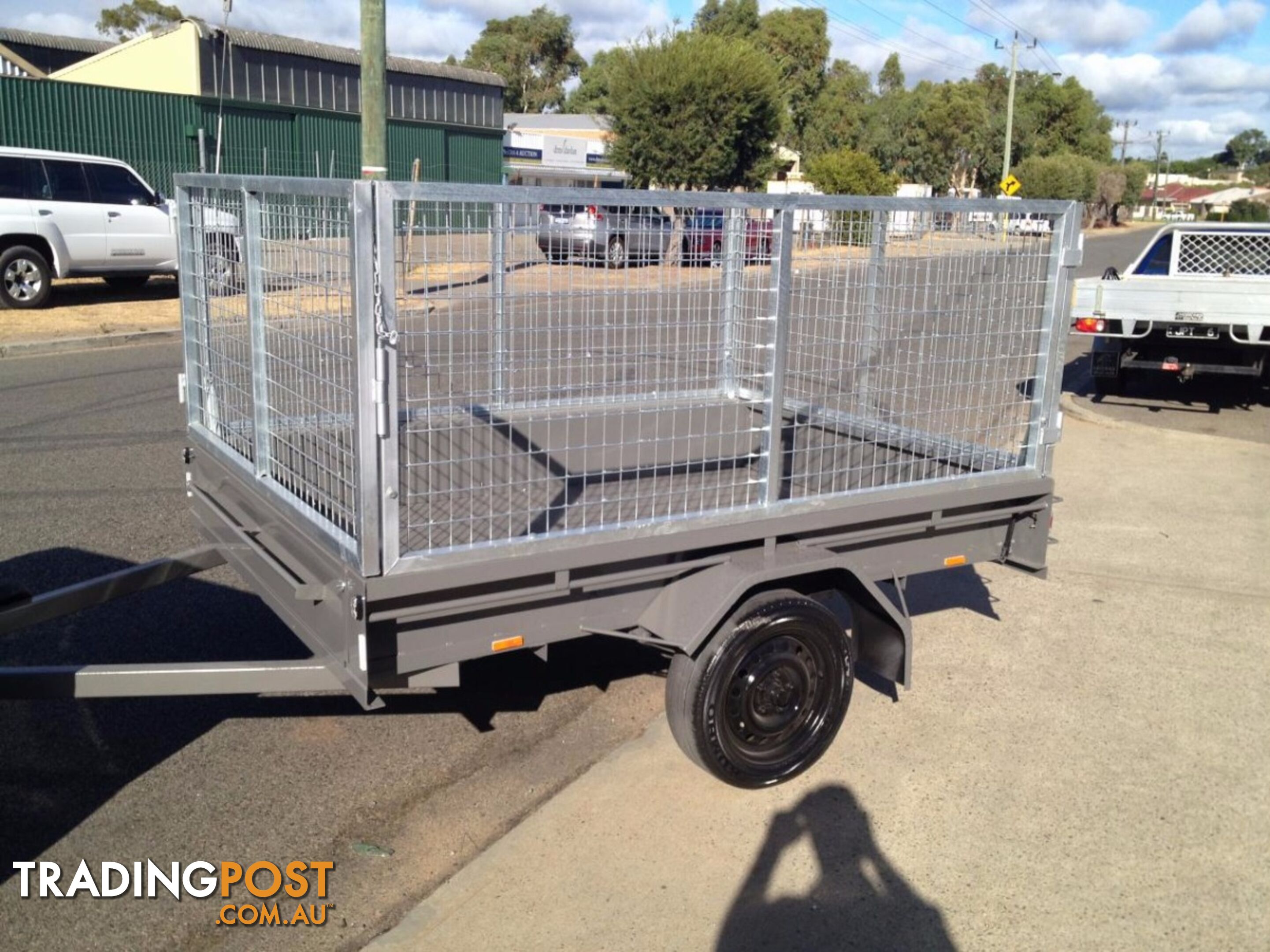 8x5 H/Duty single axle trailer. Australian Made.