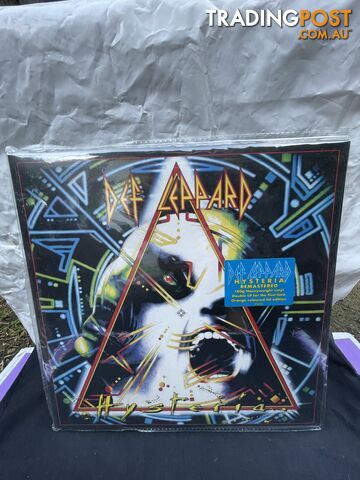 Def Leppard Hysteria Orange coloured vinyl new and sealed 30th Annivesary...