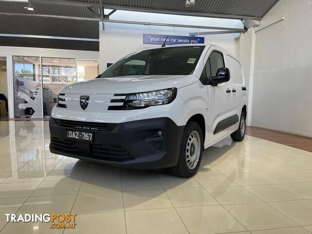 2024 PEUGEOT PARTNER PRO K9 MY25 SHORT WHEELBASE LOW ROOF VAN