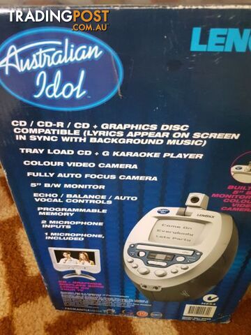 Lenox cd+ graphic karaoke system