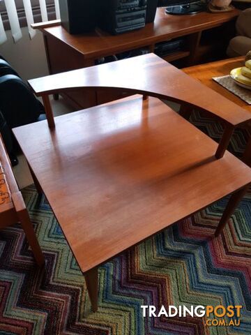 Coffee Tables $25 and coffee table with magazine rack $20