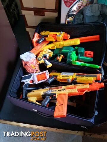 Nerf Guns with bullets all for $199