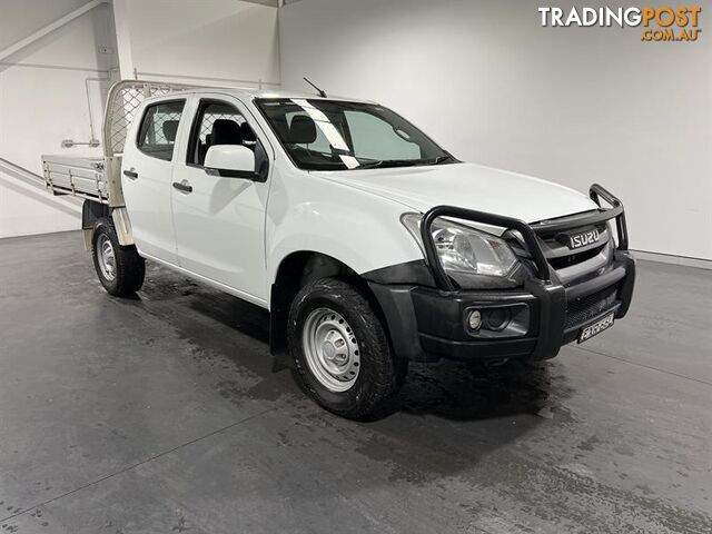 2017 ISUZU D MAX SX 4x4 CREW C CHAS