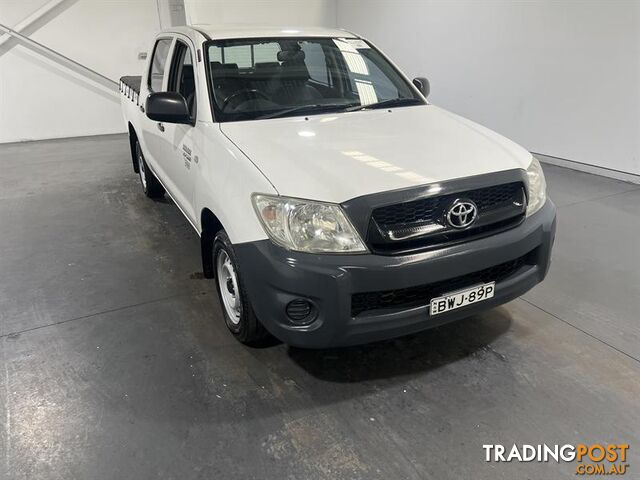 2011 TOYOTA HILUX WORKMATE DUAL CAB P/UP