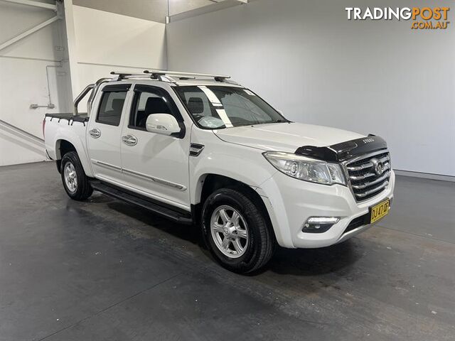 2017 GREAT WALL STEED (4x2) DUAL CAB UTILITY