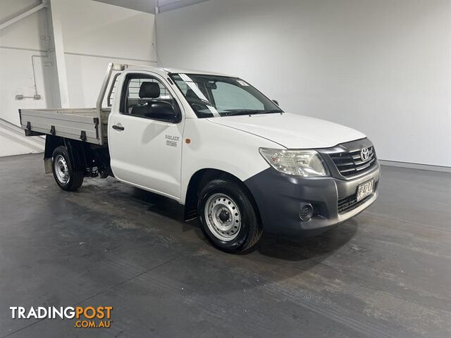 2012 TOYOTA HILUX WORKMATE C/CHAS