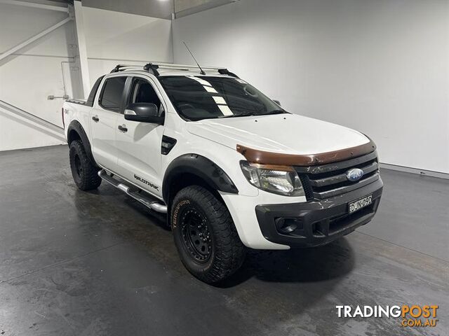 2012 FORD RANGER WILDTRAK 3.2 (4x4) CREW CAB UTILITY