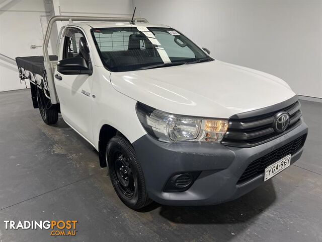 2019 TOYOTA HILUX WORKMATE C/CHAS