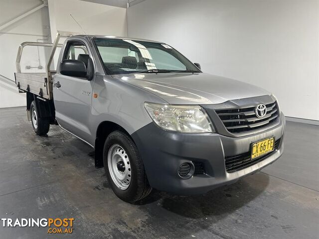2014 TOYOTA HILUX WORKMATE C/CHAS