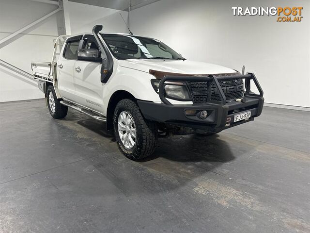 2012 FORD RANGER XL 3.2 (4x4) DUAL C/CHAS