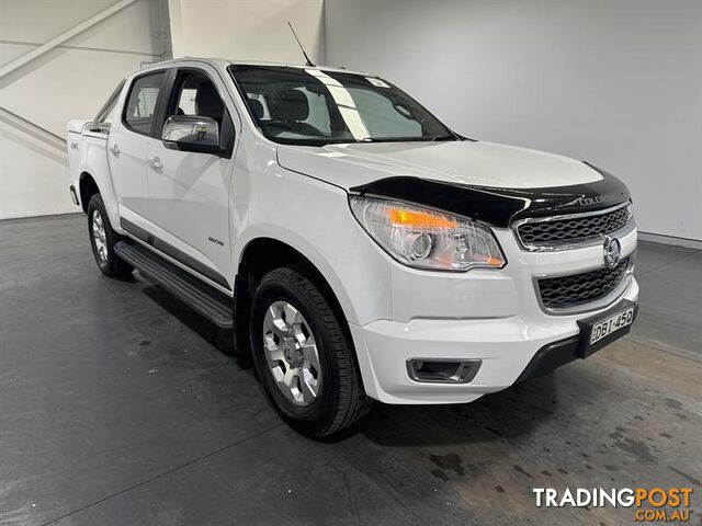 2014 HOLDEN COLORADO LTZ (4x4) CREW CAB P/UP