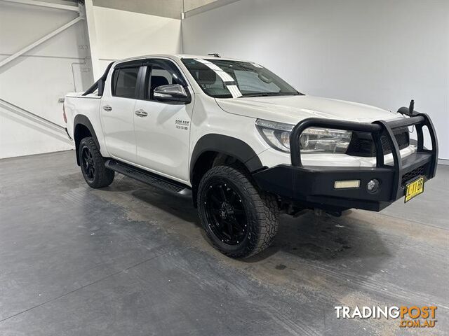 2016 TOYOTA HILUX SR5 (4x4) DUAL CAB UTILITY