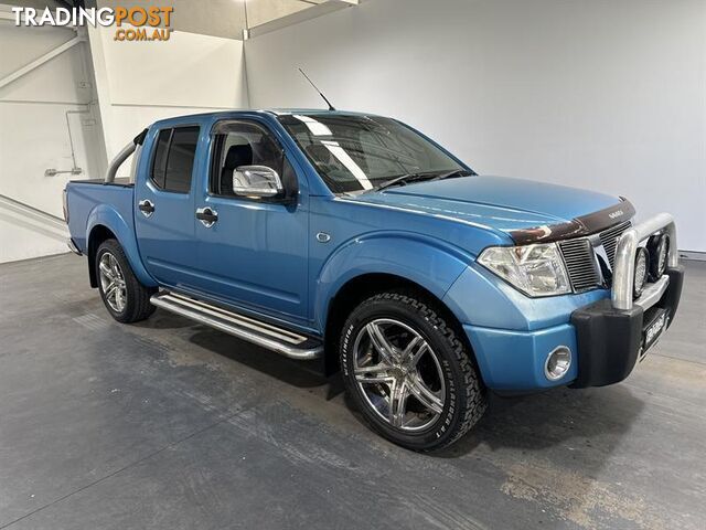 2008 NISSAN NAVARA ST-X (4x4) DUAL CAB P/UP