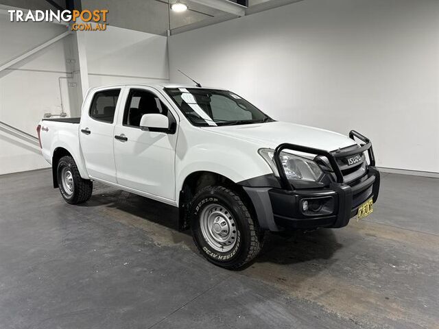 2017 ISUZU D-MAX SX (4x4) CREW C/CHAS