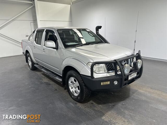 2010 NISSAN NAVARA ST (4x4) DUAL CAB P/UP