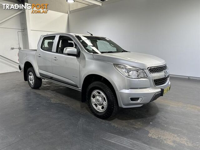 2012 HOLDEN COLORADO LX (4x2) CREW CAB P/UP