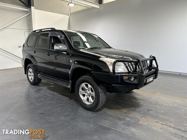 2007 TOYOTA LANDCRUISER PRADO GXL (4x4) 4D WAGON