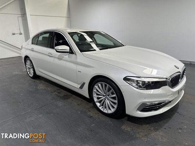 2017 BMW 5 20d LUXURY LINE 4D SEDAN