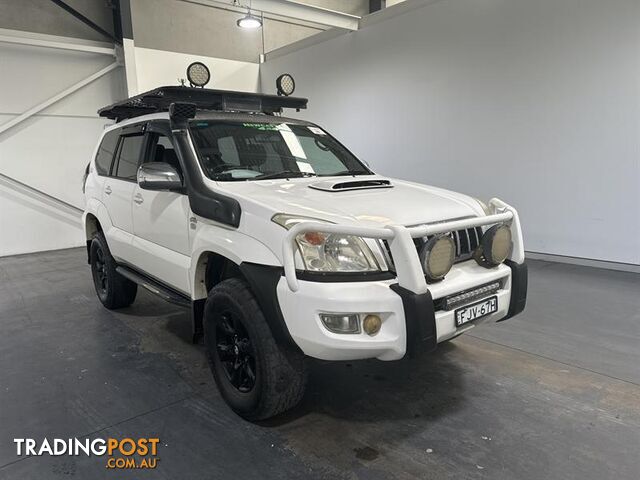 2008 TOYOTA LANDCRUISER PRADO GXL (4x4) 4D WAGON