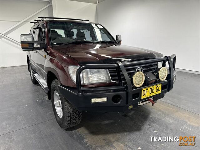 2002 TOYOTA LANDCRUISER GXL (4x4) 4D WAGON