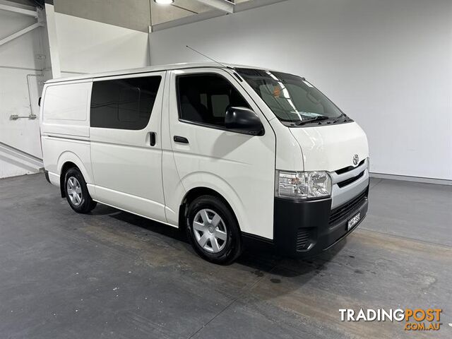 2017 TOYOTA HIACE LWB CREW 4D VAN