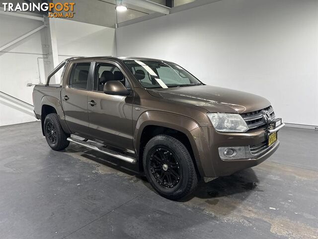 2013 VOLKSWAGEN AMAROK TDI400 HIGHLINE (4x4) DUAL CAB UTILITY