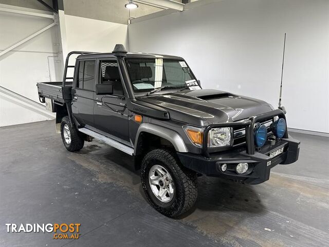 2018 TOYOTA LANDCRUISER GXL (4x4) DOUBLE C/CHAS