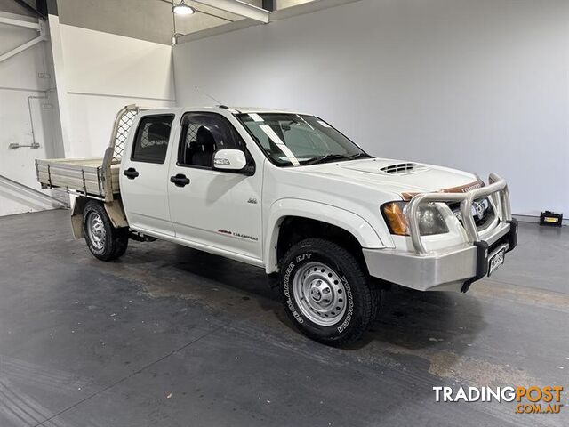 2011 HOLDEN COLORADO LX (4x4) CREW CAB P/UP