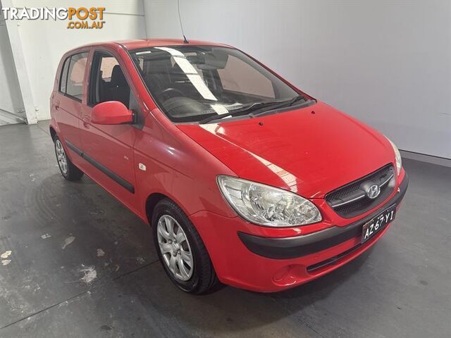 2009 HYUNDAI GETZ SX 5D HATCHBACK