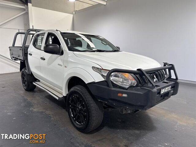 2017 MITSUBISHI TRITON GLX (4x4) DUAL C/CHAS