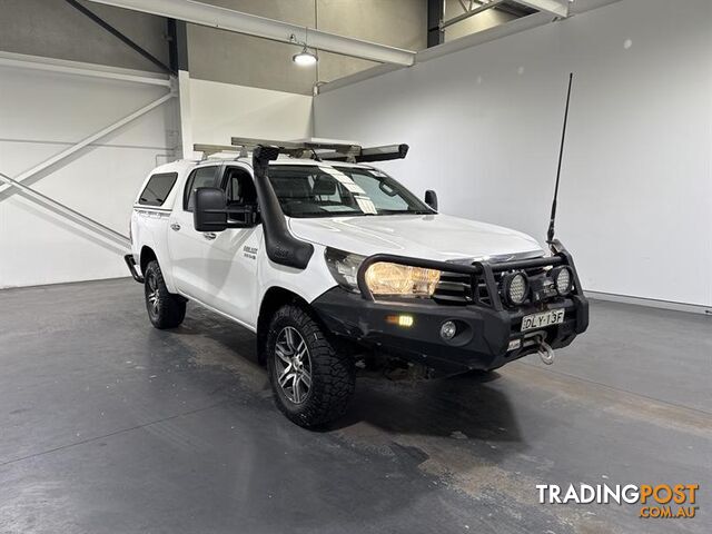 2016 TOYOTA HILUX SR (4x4) DUAL CAB UTILITY