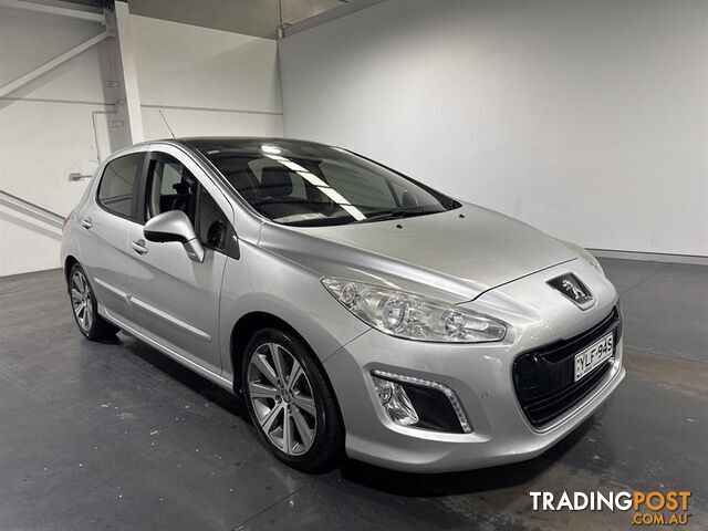 2012 PEUGEOT 308 ALLURE TURBO 5D HATCHBACK