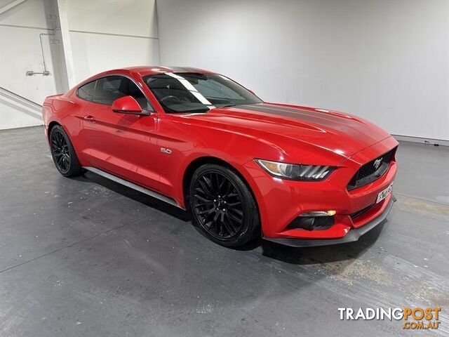 2017 FORD MUSTANG FASTBACK GT 5.0 V8 2D COUPE