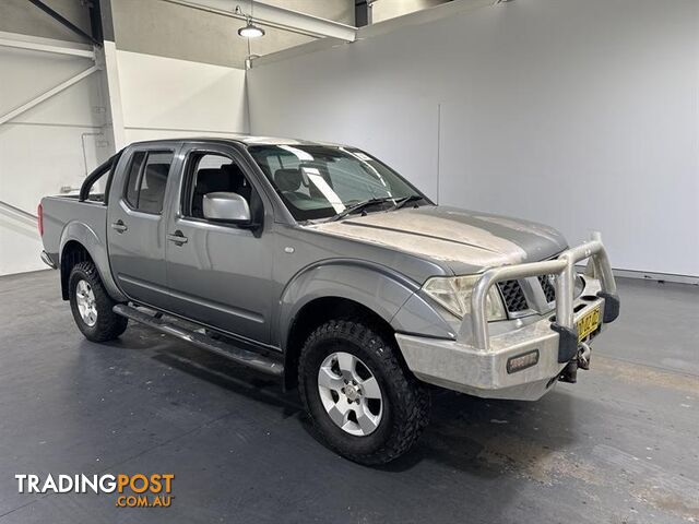 2010 NISSAN NAVARA ST (4x4) DUAL CAB P/UP