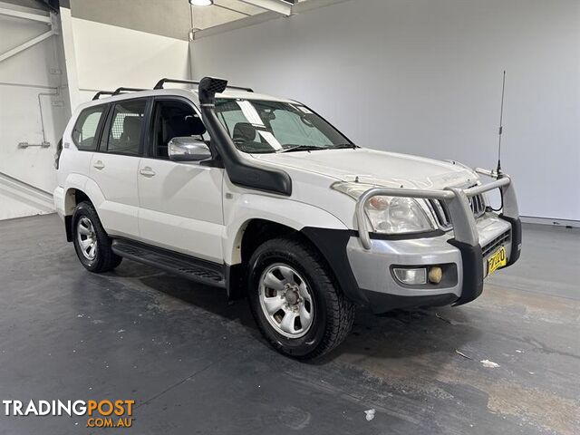 2004 TOYOTA LANDCRUISER PRADO GXL (4x4) 4D WAGON